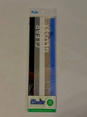 3Doodler Filament Pack 25 Strands PLA Strands 3D Printing PL-MIX6 The Essentials